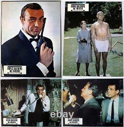 From Russia With Love -james Bond / Sean Connery- Original French Lobby Card Set