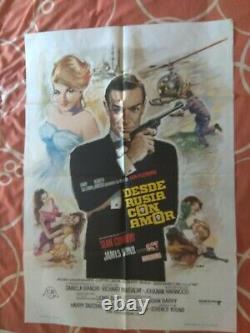 From Russia with love Spanish Re-release 1974 James Bond, Sean Connery