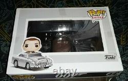 Funko Pop James Bond with Aston Martin #44 Sean Connery 007 Vaulted Great Shape