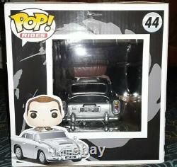 Funko Pop James Bond with Aston Martin #44 Sean Connery 007 Vaulted Great Shape