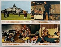 GOLDFINGER (1964) SEAN CONNERY / JAMES BOND 6 French lobby-cards