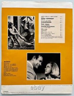 GOLDFINGER (1964) SEAN CONNERY / JAMES BOND Rare French PRESSBOOK