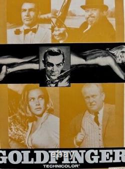 GOLDFINGER (1964) SEAN CONNERY / JAMES BOND Rare French PRESSBOOK