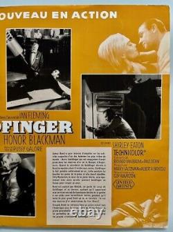 GOLDFINGER (1964) SEAN CONNERY / JAMES BOND Rare French PRESSBOOK