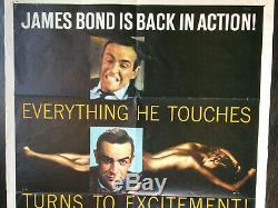 GOLDFINGER James Bond 007 Sean Connery US 1-Sheet Poster Filmplakat