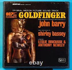 GOLDFINGER Original JAMES BOND Movie Soundtrack United Artists Reel Tape 7 ½ IPS