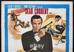 GOLDFINGER italian poster Sean Connery Honor Blackman James Bond 007 Spy E35