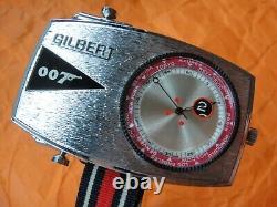 Gilbert 007 James Bond Spy Watch 1965 Eon Vintage Sean Connery Gadget Watch