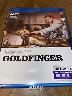 Goldfinger (Blu-ray Disc, 2015) Sealed Sean Connery 007 James Bond