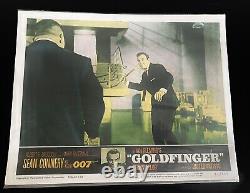 Goldfinger Original 1964 Lobby Card Sean Connery James Bond