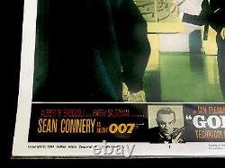 Goldfinger Original 1964 Lobby Card Sean Connery James Bond