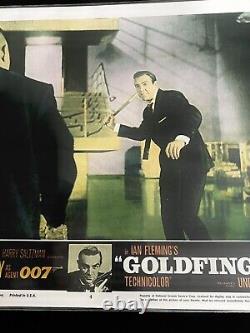 Goldfinger Original 1964 Lobby Card Sean Connery James Bond