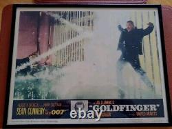 Goldfinger Original 1964 USA 11 x 14 Lobby Card James Bond 007 Sean Connery