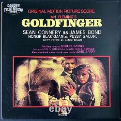 Goldfinger'Sunset' Vinyl Stereo LP 1964RR James Bond Sean Connery