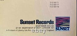Goldfinger'Sunset' Vinyl Stereo LP 1964RR James Bond Sean Connery
