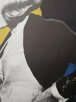 Goldfinger poster. Original Swedish cinema poster. 007. Sean Connery. James Bond