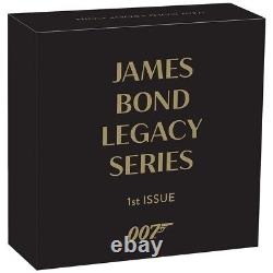 Goldmünze James BondT Sean Connery Legacy Serie (1.) 2022 Tuvalu 1/4 Oz PP