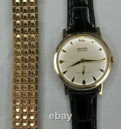 Gruen Precision 510 James Bond 007 Sean Connery Vintage 1950's Mens Watch. 33mm