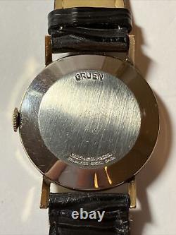 Gruen Precision watch James Bond 007 Sean Connery 510 Movement