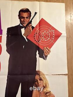 HUGE Viva James Bond 007 Sean Connery 1970 French Grande Movie Poster Yves Thos