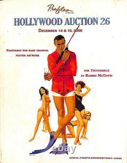 Hollywood Auction 26 with Sean Connery as James Bond in Thunderball on Cover 2006
