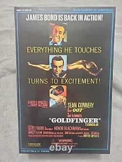 JAMES BOND 007 GOLDFINGER 2003 Sideshow 12 Action Figure 1/6 Sean Connery