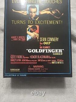 JAMES BOND 007 GOLDFINGER 2003 Sideshow 12 Action Figure 1/6 Sean Connery