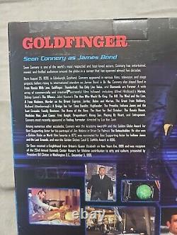 JAMES BOND 007 GOLDFINGER 2003 Sideshow 12 Action Figure 1/6 Sean Connery