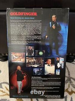 JAMES BOND 007 GOLDFINGER 2003 Sideshow 12 Action Figure 1/6 Sean Connery MIB