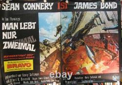 JAMES BOND 007 MAN LEBT NUR ZWEIMAL A00 XXL Poster Filmplakat Sean Connery