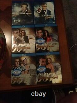 JAMES BOND 007 Movie COLLECTION BLU RAY 6 DISC SET- OOP Sean Connery