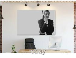 JAMES BOND 007 SEAN CONNERY GUN Canvas Wall Art Print