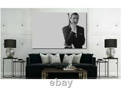 JAMES BOND 007 SEAN CONNERY GUN Canvas Wall Art Print