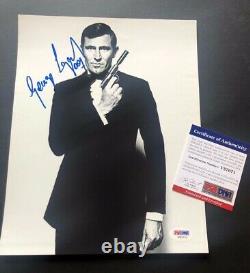 JAMES BOND 007 all six signed autograph SEAN CONNERY, ROGER MOORE, DANIEL CRAIG