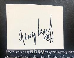 JAMES BOND 007 all six signed autograph SEAN CONNERY, ROGER MOORE, DANIEL CRAIG