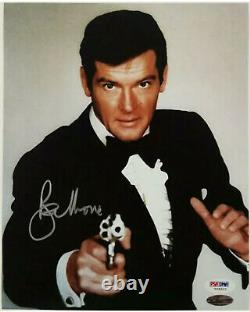 JAMES BOND 007 all six signed autograph SEAN CONNERY, ROGER MOORE, DANIEL CRAIG