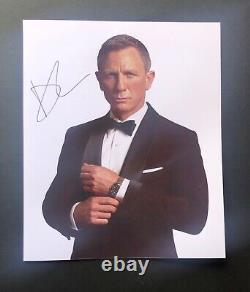 JAMES BOND 007 all six signed autograph SEAN CONNERY, ROGER MOORE, DANIEL CRAIG