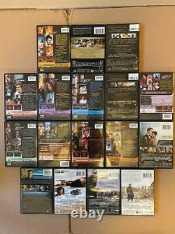 JAMES BOND Collection 17 DVDS! Sean Connery Daniel Craig Pierce Brosnan, Moore
