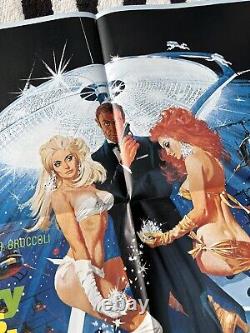 JAMES BOND DIAMONDS ARE FOREVER Japanese movie poster SEAN CONNERY McGINNIS