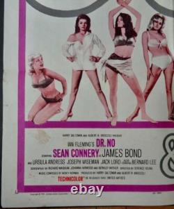 JAMES BOND DR. NO FROM RUSSIA one sheet movie poster 27x41 R1965 SEAN CONNERY