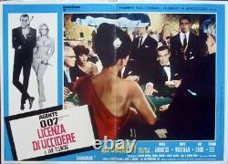 JAMES BOND DR. NO Italian fotobusta movie poster Blue R77 #2 SEAN CONNERY