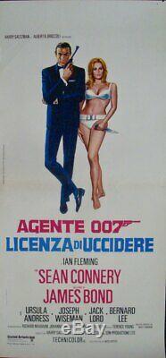 JAMES BOND DR. NO Italian locandina movie poster R71 SEAN CONNERY URSULA ANDRESS