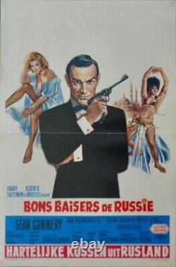 JAMES BOND FROM RUSSIA WITH LOVE Belgian movie poster R72 SEAN CONNERY