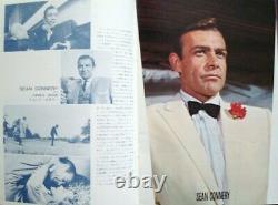 JAMES BOND GOLDFINGER Japanese Movie program R1972 SEAN CONNERY NM