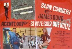 JAMES BOND YOU ONLY LIVE TWICE Italian fotobusta movie poster 3 SEAN CONNERY 67
