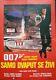 JAMES BOND YOU ONLY LIVE TWICE Yugoslavian movie poster SEAN CONNERY McGINNIS