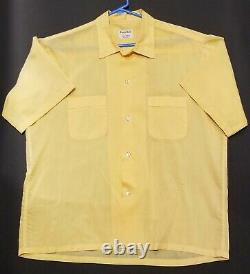 JAMES BOND original 60s HABAND button down shirt 007 SEAN CONNERY vintage rare