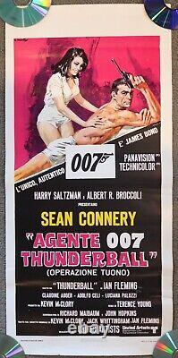JAMES BONDTHUNDERBALL Italian Locandina movie poster R71 SEAN CONNERY