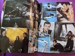 James Bond 007 Brochures Japanese (5x) Ian Fleming & Sean Connery & Roger Moore
