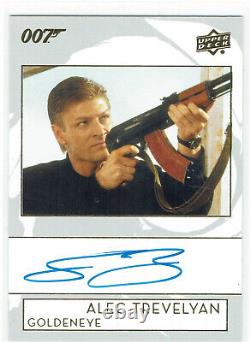 James Bond 007 Collection Auto Autograph Card A-SB Sean Bean as Alec Trevelyan